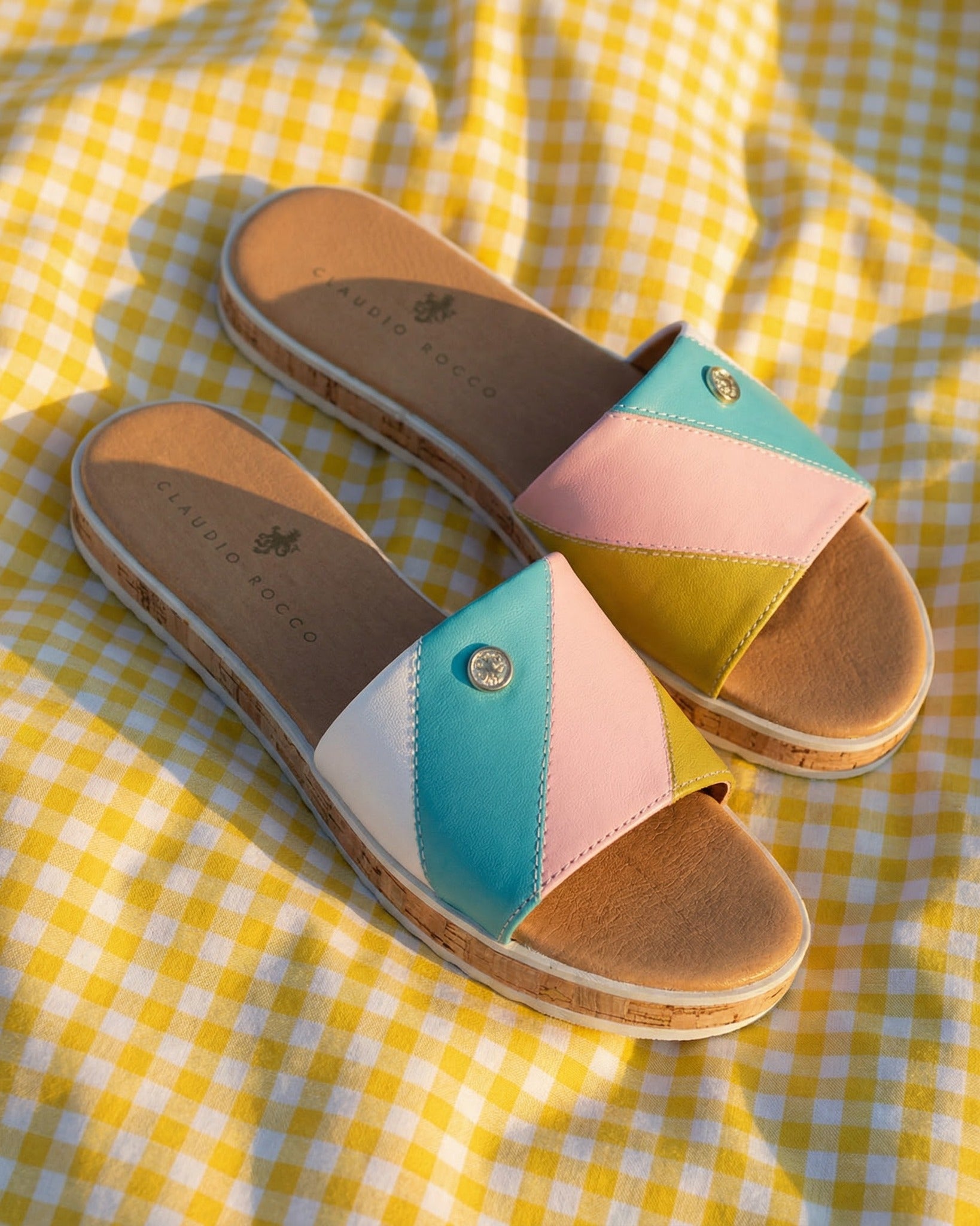 Sandalias De Piso Para Mujer Moda  Claudio Rocco Cr1659