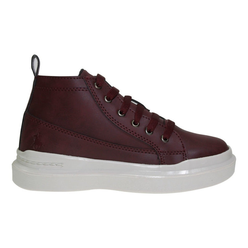 Tenis Polo Club Para Niño Choclo  Pc1191