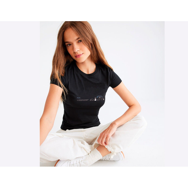 Playera Para Mujer Pols Pold-trmc007