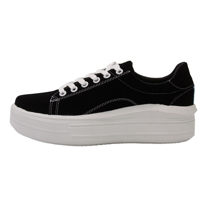Tenis Con Plataforma Pols Para Mujer Pol8701