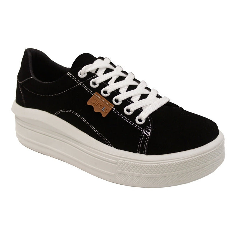 Tenis Con Plataforma Pols Para Mujer Pol8701
