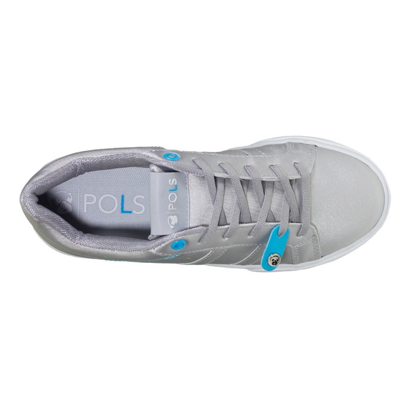 Tenis Mujer Pols Con Agujetas Pol-2016