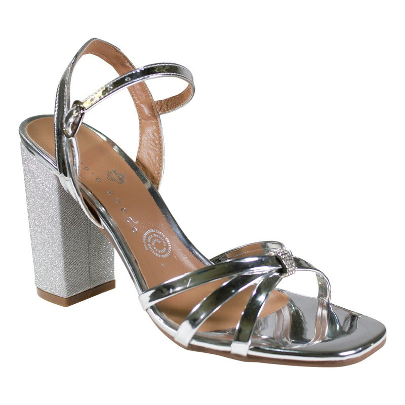 Sandalias Con Tacon  Claudio Rocco Cr9083