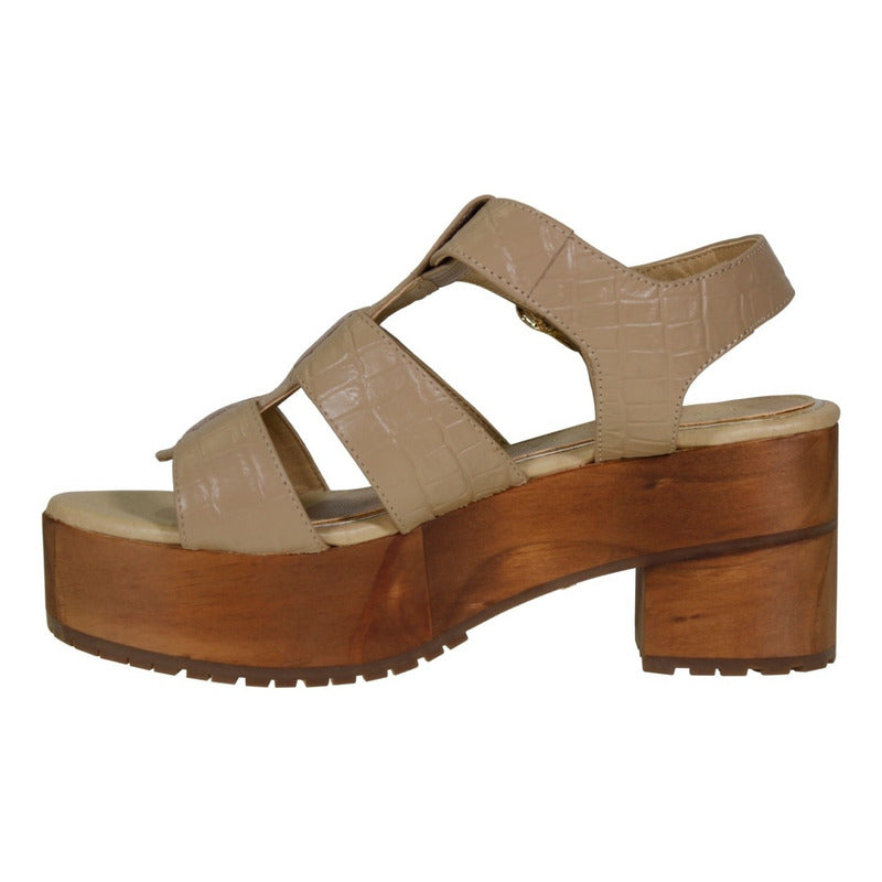 Sandalias Piel Mujer Zuecos Claudio Rocco Cr3008