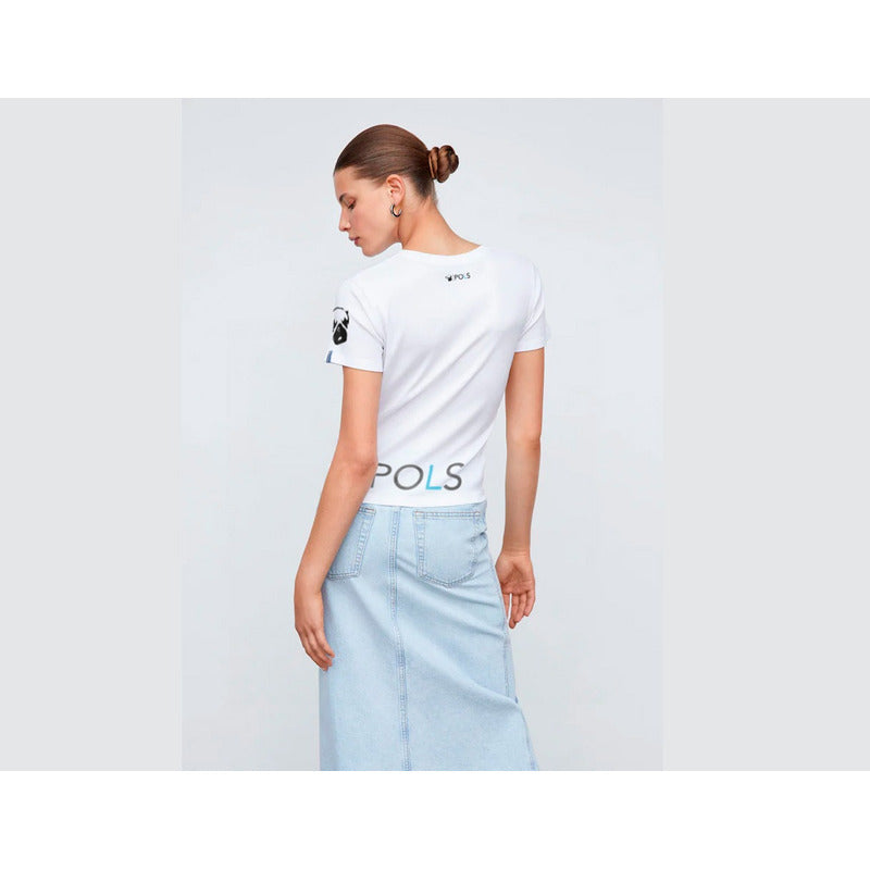 Playera Para Mujer Pols Pold-trmc005
