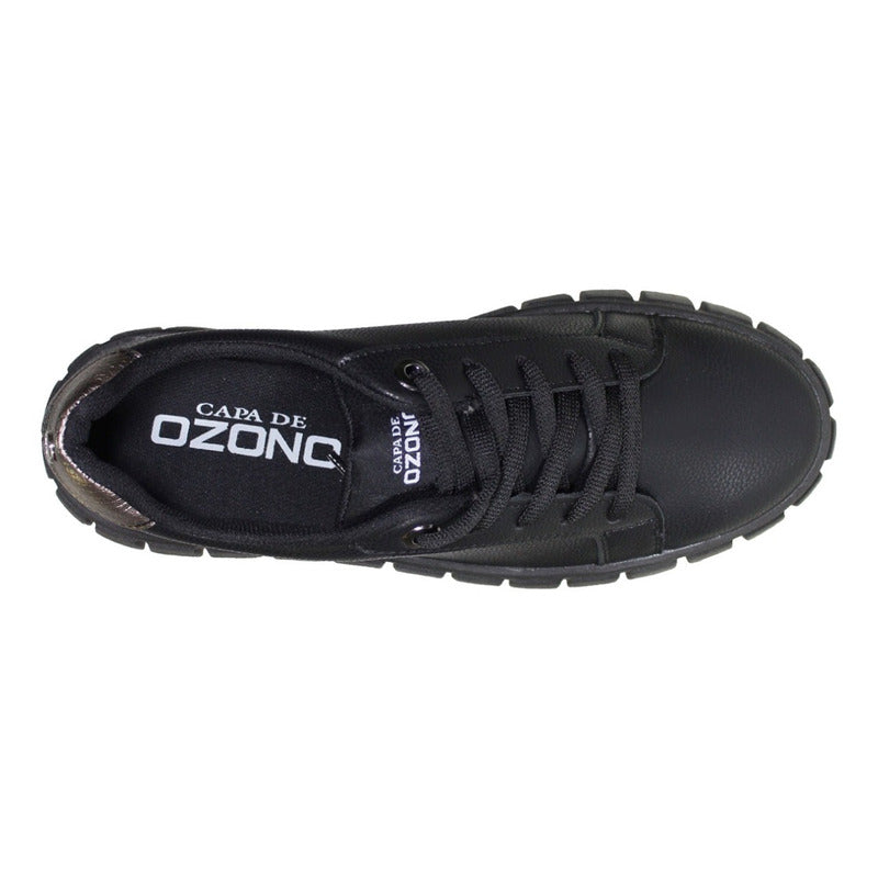 Tenis Capa De Ozono Mujer Plataforma Oz-625403
