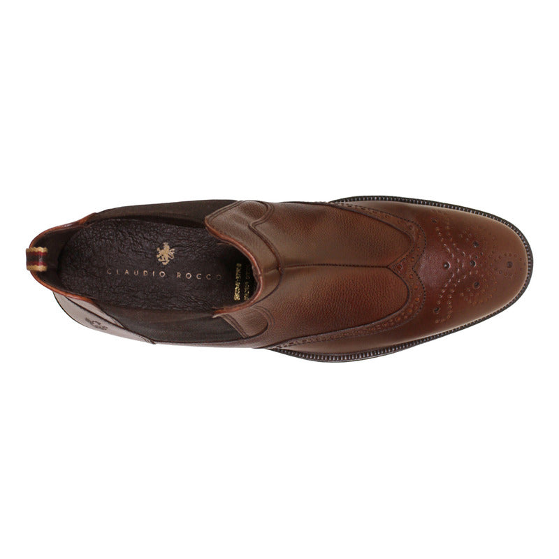 Botines Hombre Piel Claudio Rocco Cr-7800