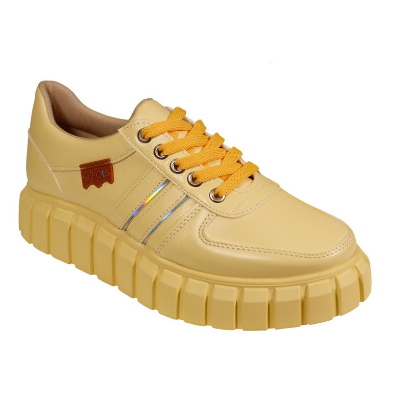 Tenis Mujer Pols Plataforma Pol8962