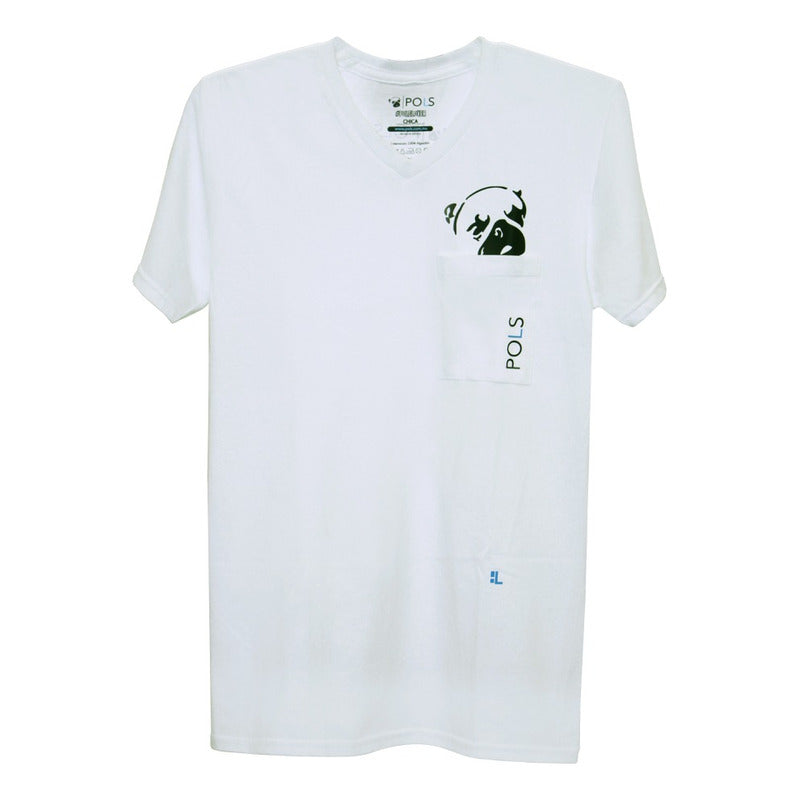 Playera Para Hombre Pols Polc-tvmc004
