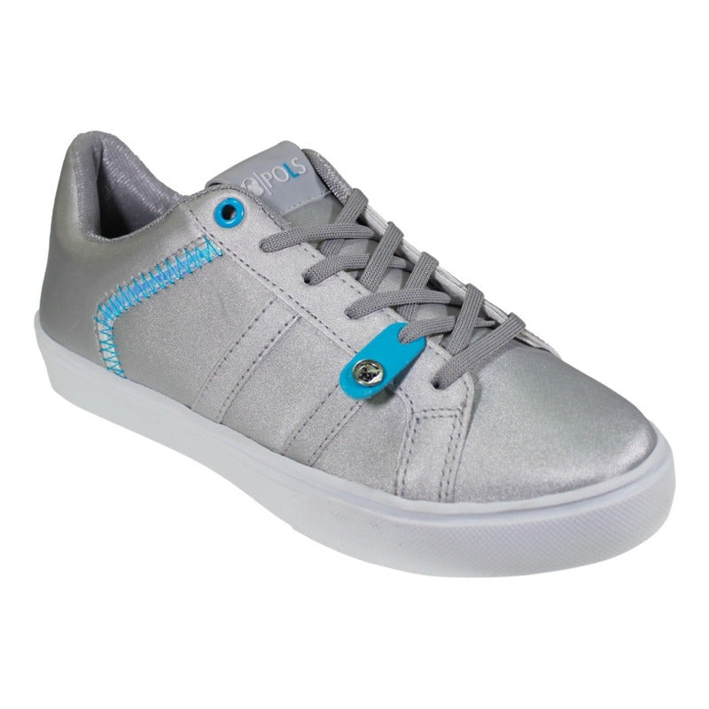 Tenis Mujer Pols Con Agujetas Pol-2016
