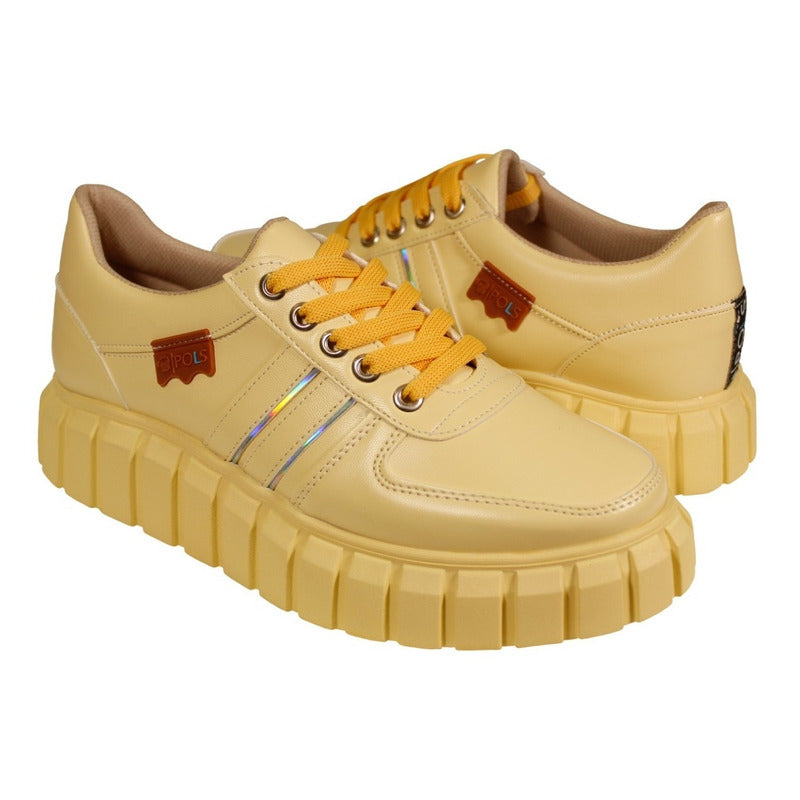 Tenis Mujer Pols Plataforma Pol8962