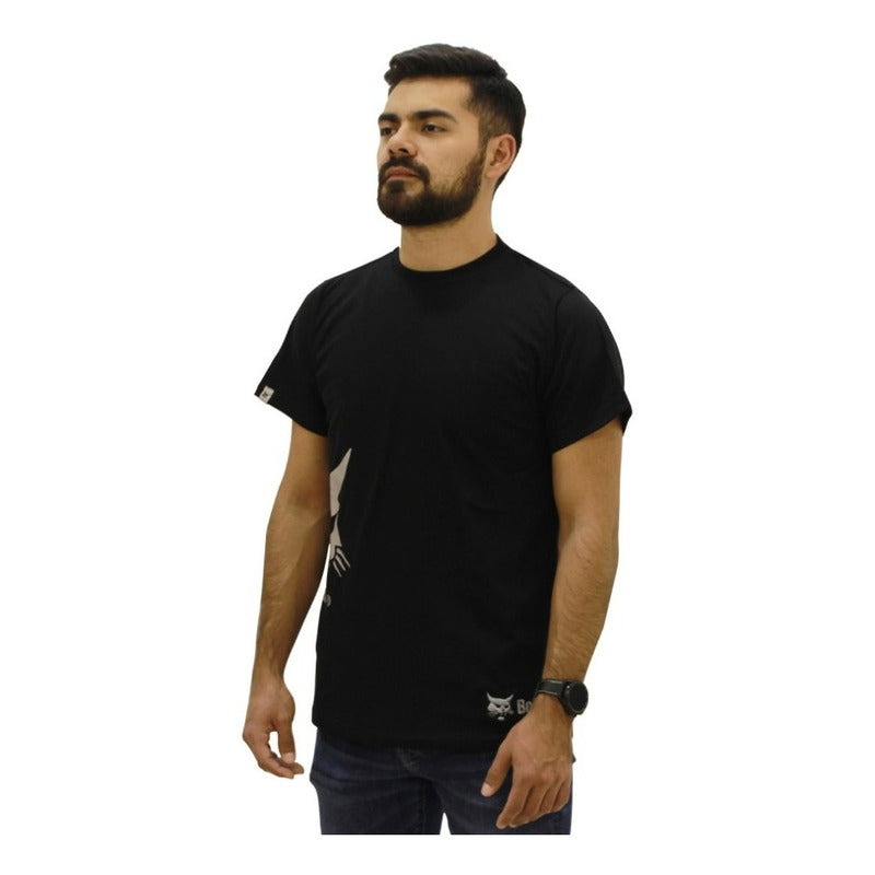 Playera Hombre Camisa Casual Bobcat Bopl0310