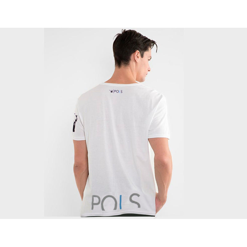 Playera Para Hombre Pols Polc-tvmc001