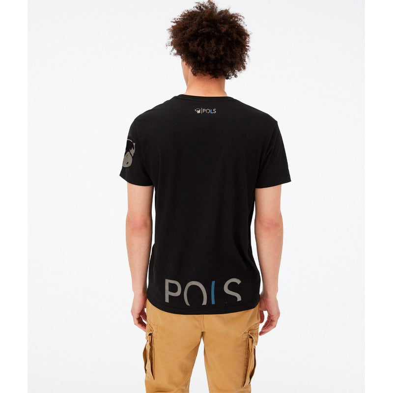 Playera Para Hombre Pols Polc-tvmc001