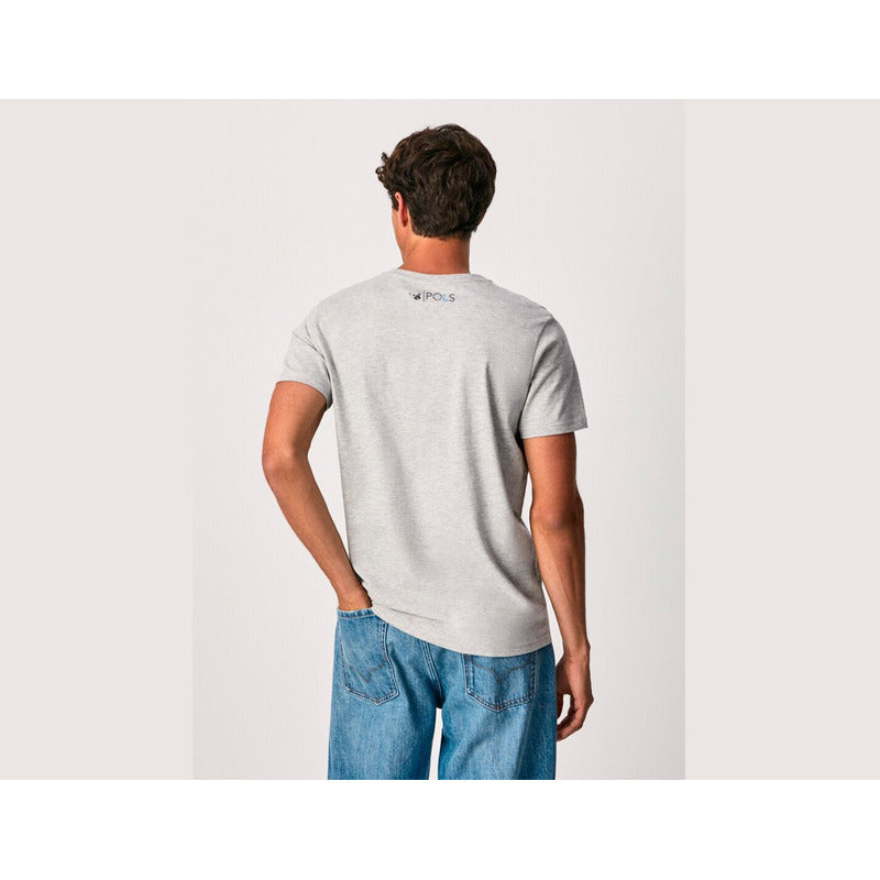 Playera Para Hombre Pols Polc-trmc004