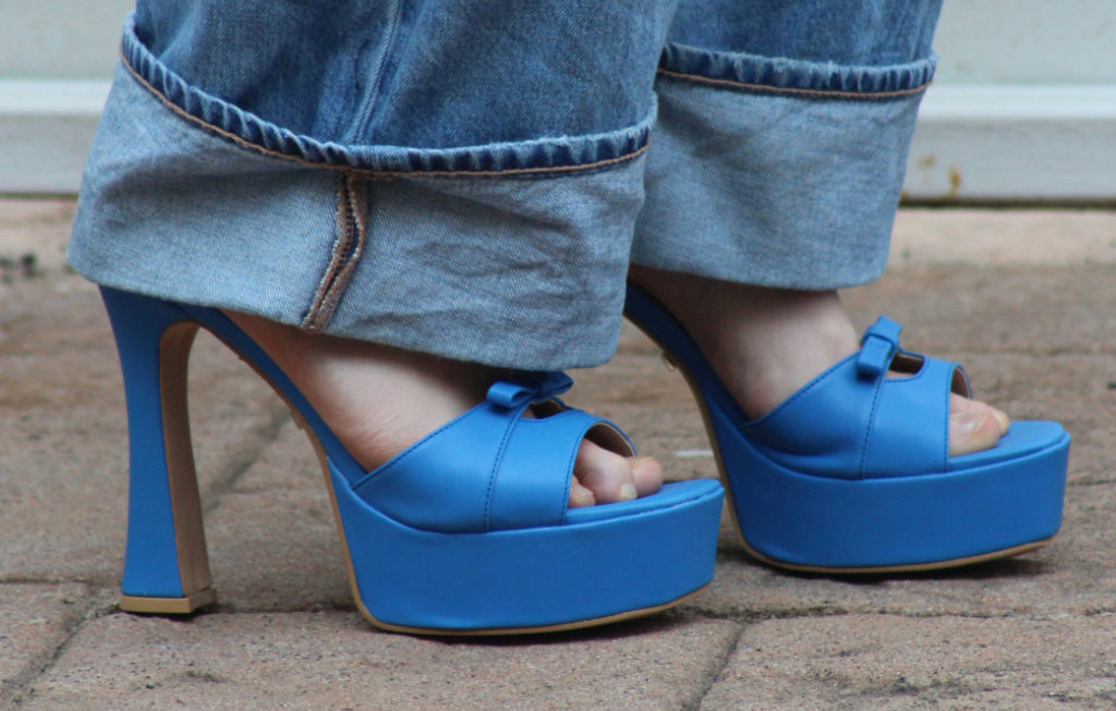 Sandalias Con Tacon Claudio Rocco Cr1009