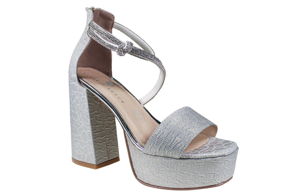 Sandalias De Tacon Claudio Rocco Cr025