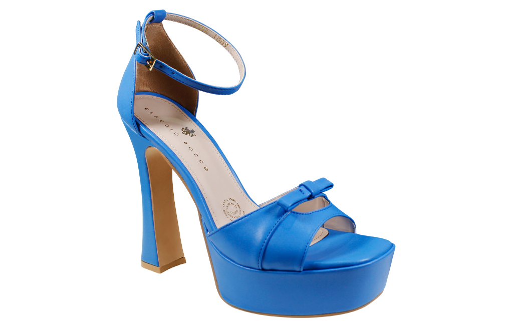 Sandalias Con Tacon Claudio Rocco Cr1009