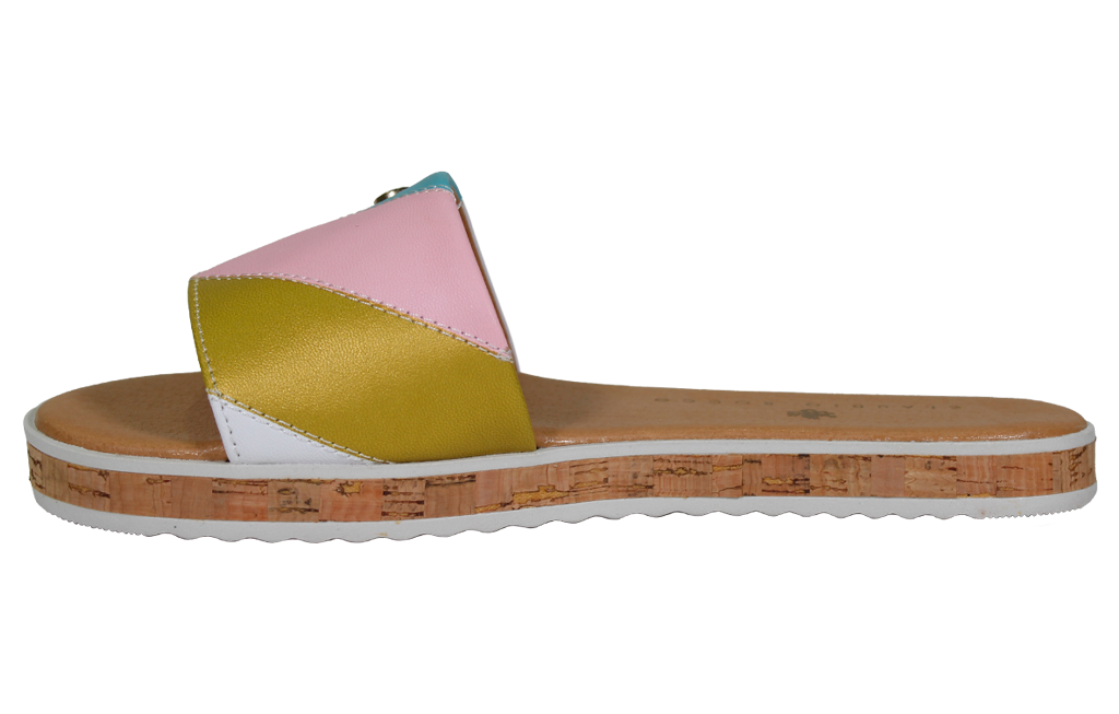 Sandalias De Piso Para Mujer Moda  Claudio Rocco Cr1659