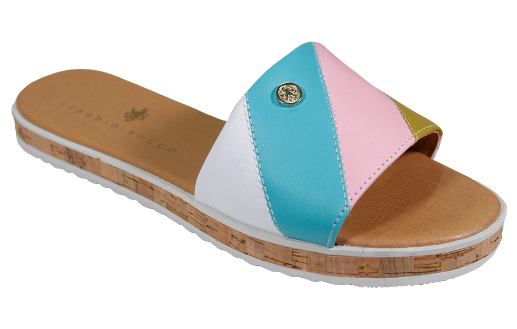 Sandalias De Piso Para Mujer Moda  Claudio Rocco Cr1659