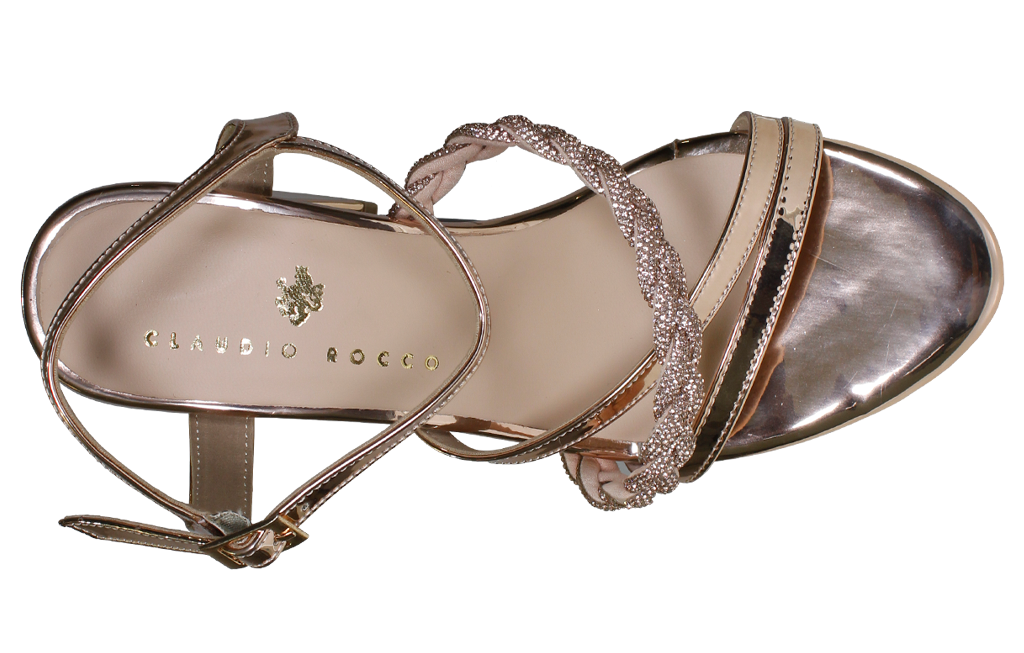 Sandalias Con Tacon Claudio Rocco Cr203