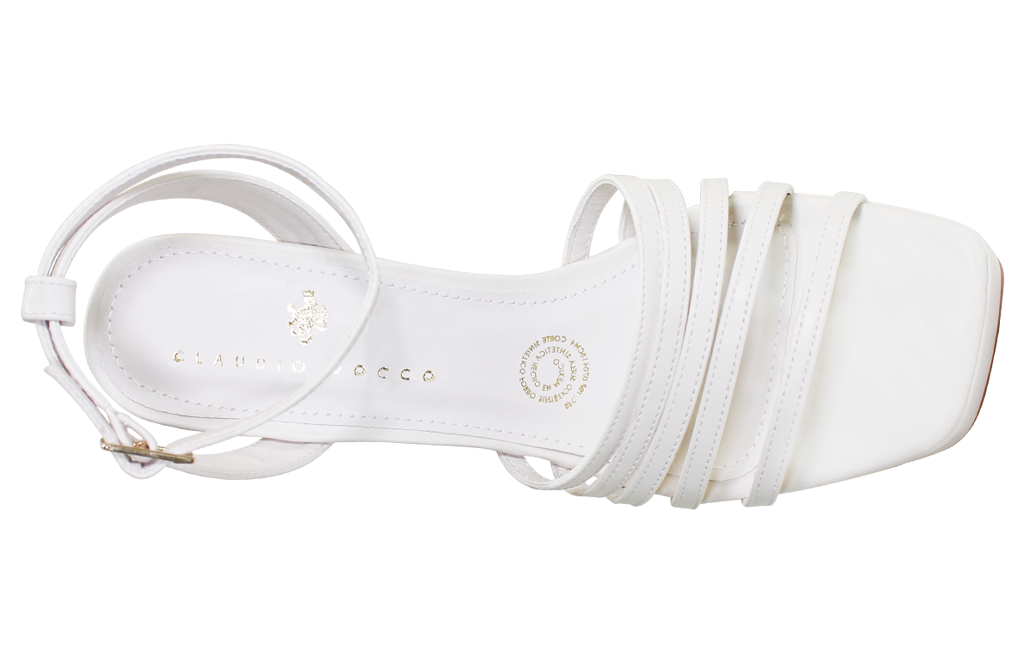 Sandalias Con Tacon Claudio Rocco Cr3753