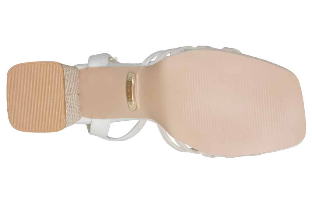 Sandalias Con Tacon Claudio Rocco Cr3753