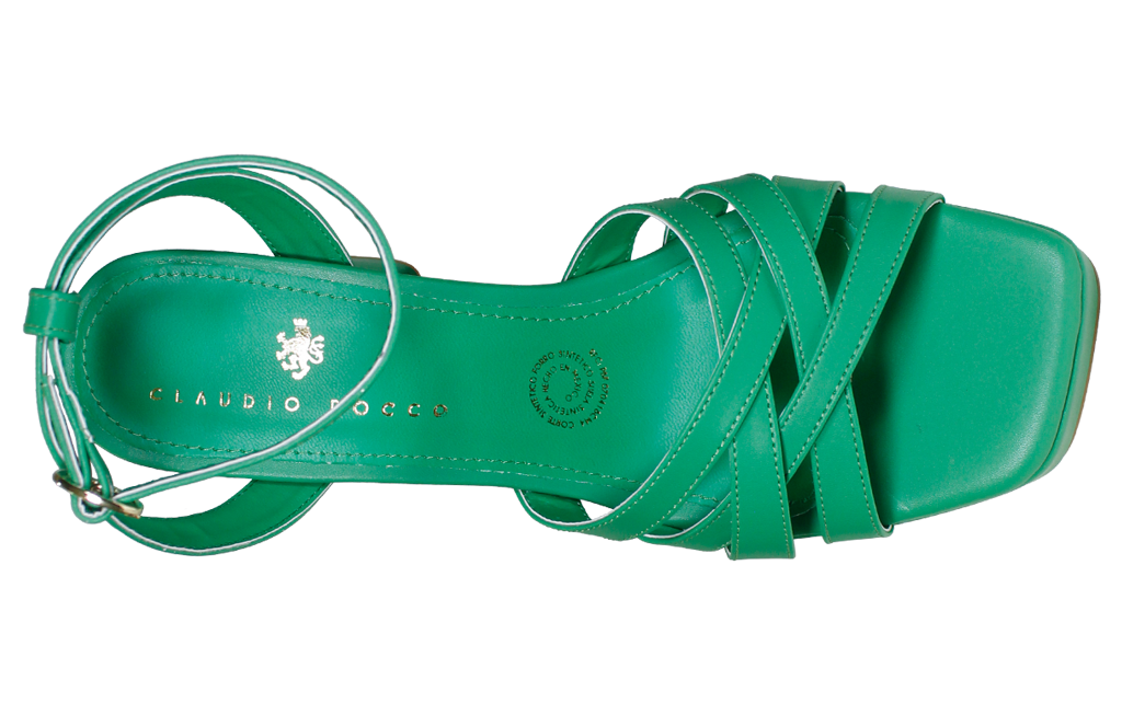 Sandalias Con Tacon Claudio Rocco Cr3761