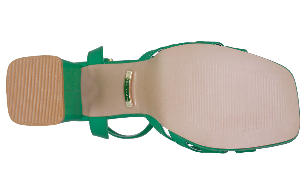 Sandalias Con Tacon Claudio Rocco Cr3761
