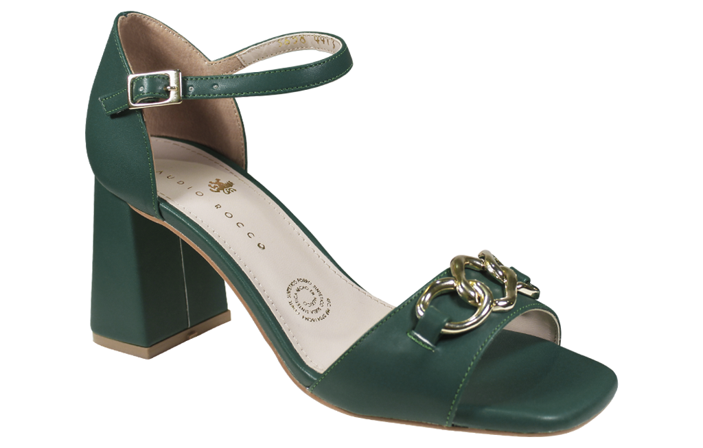 Sandalias Con Tacon Claudio Rocco Cr4413