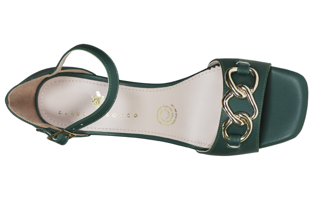 Sandalias Con Tacon Claudio Rocco Cr4413