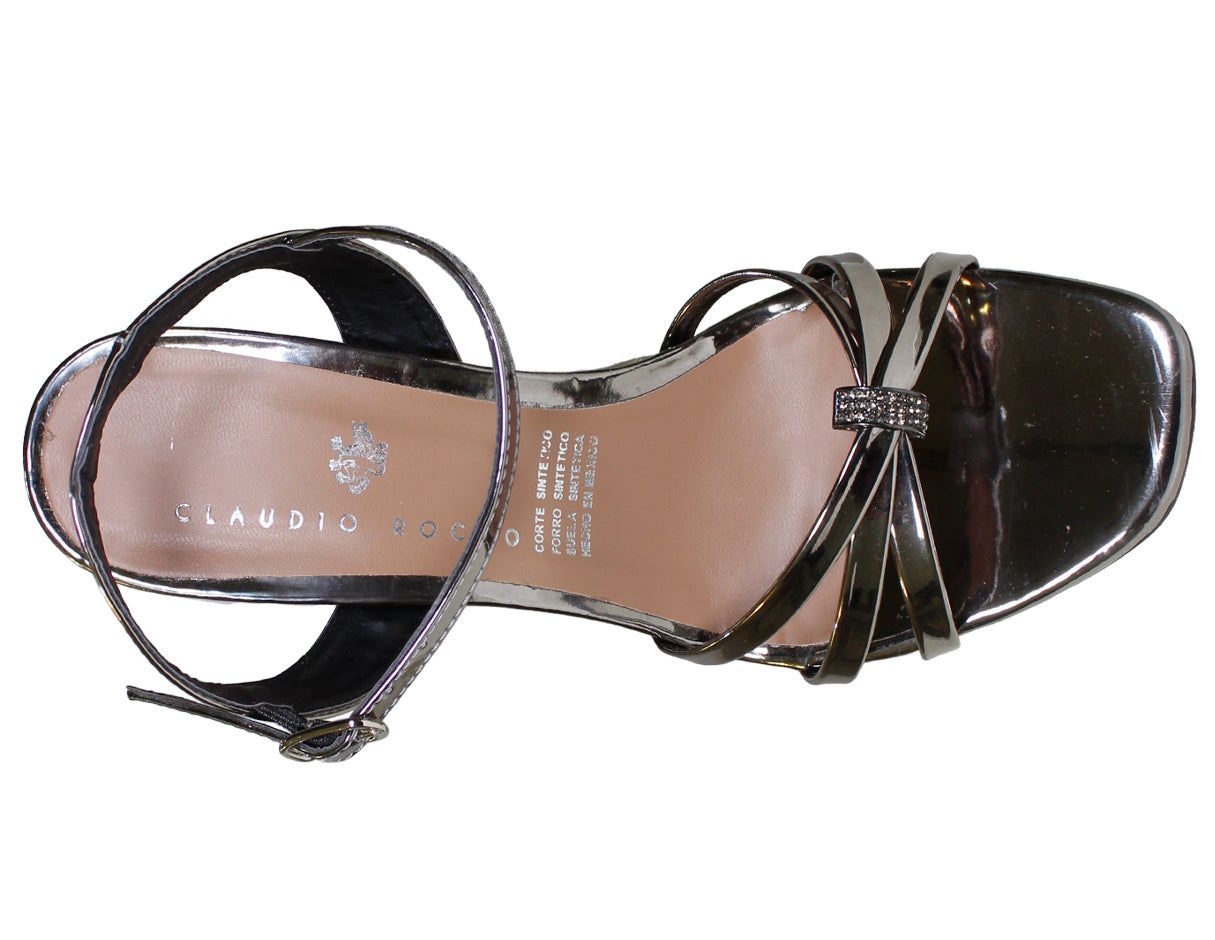 Sandalias Con Tacon  Claudio Rocco Cr9083