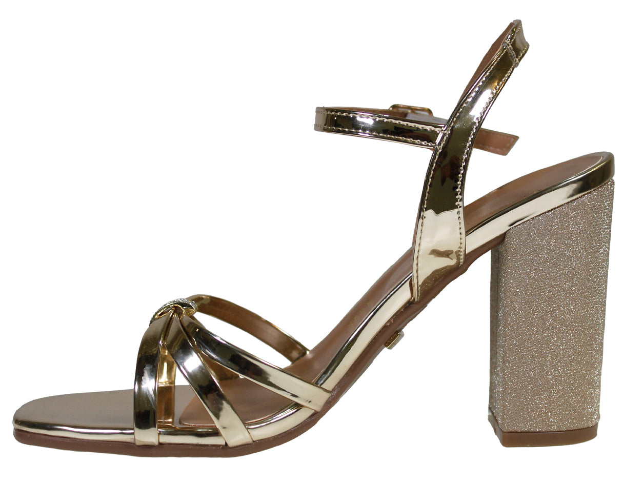 Sandalias Con Tacon  Claudio Rocco Cr9083