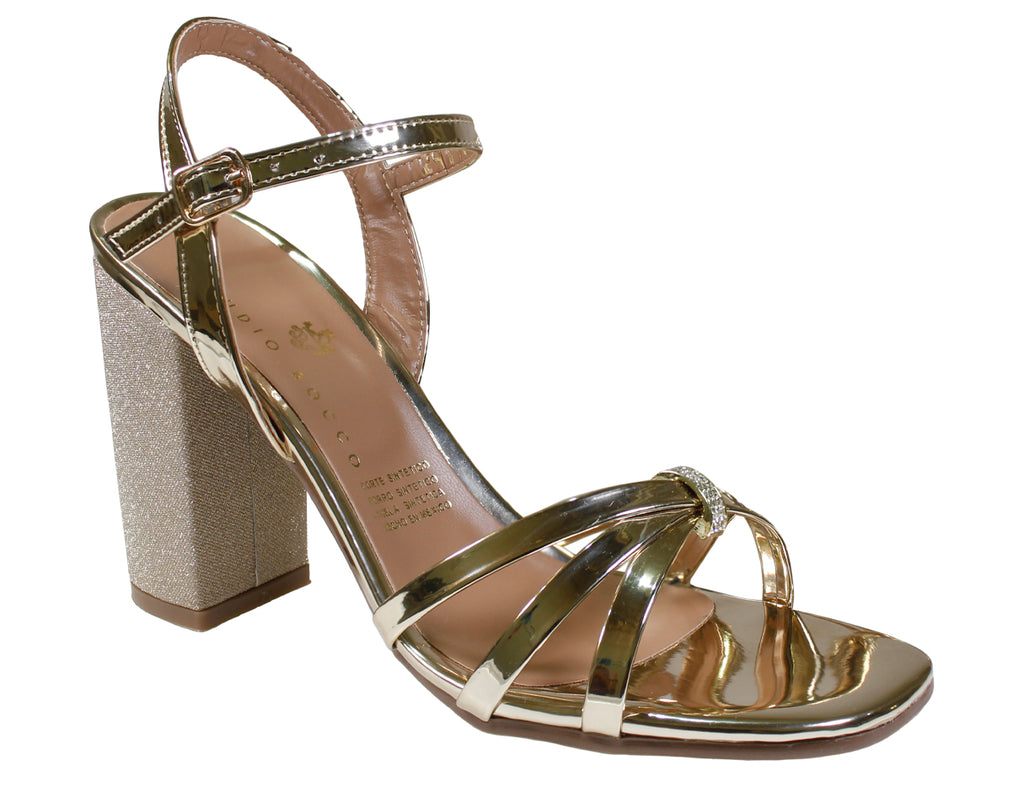 Sandalias Con Tacon  Claudio Rocco Cr9083