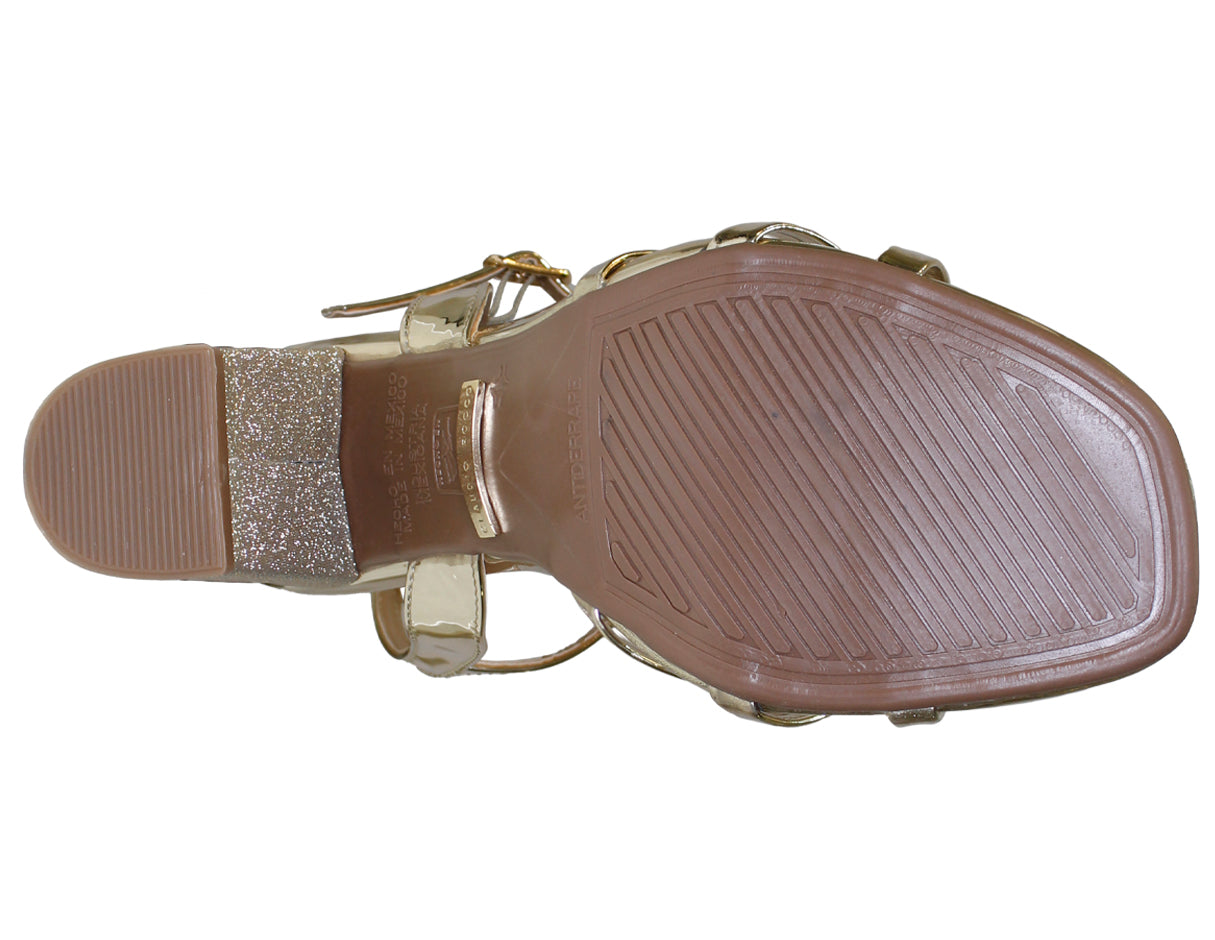Sandalias Con Tacon  Claudio Rocco Cr9083