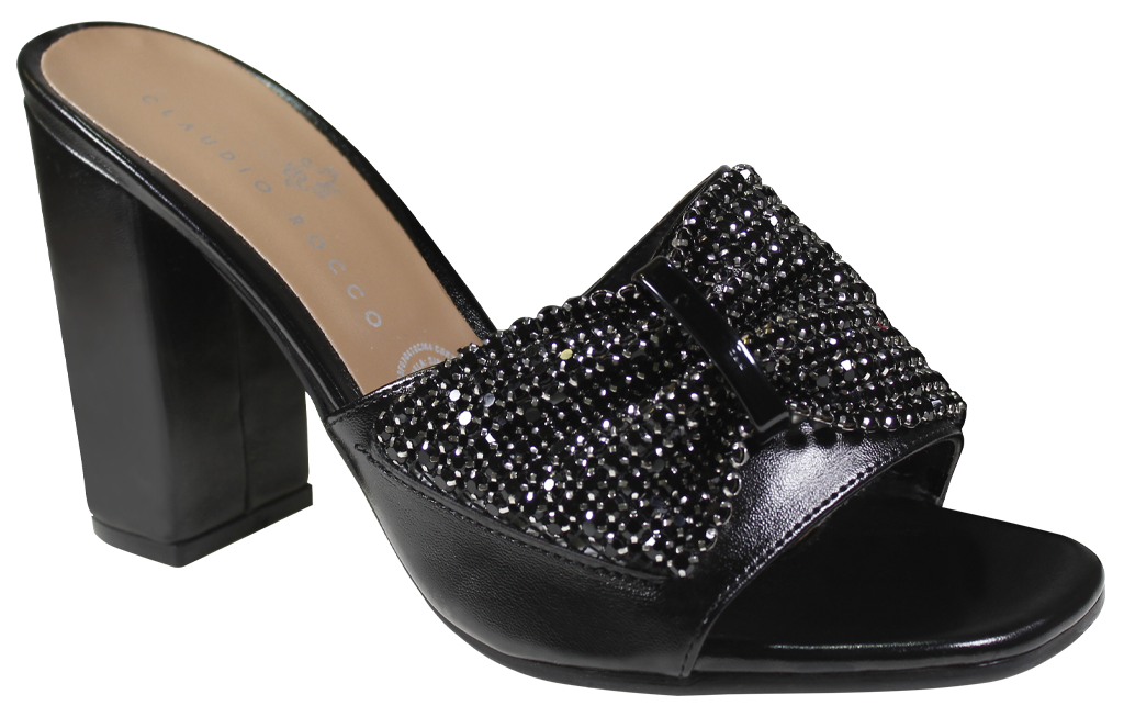 Sandalia Con Tacon Claudio Rocco Cr9090