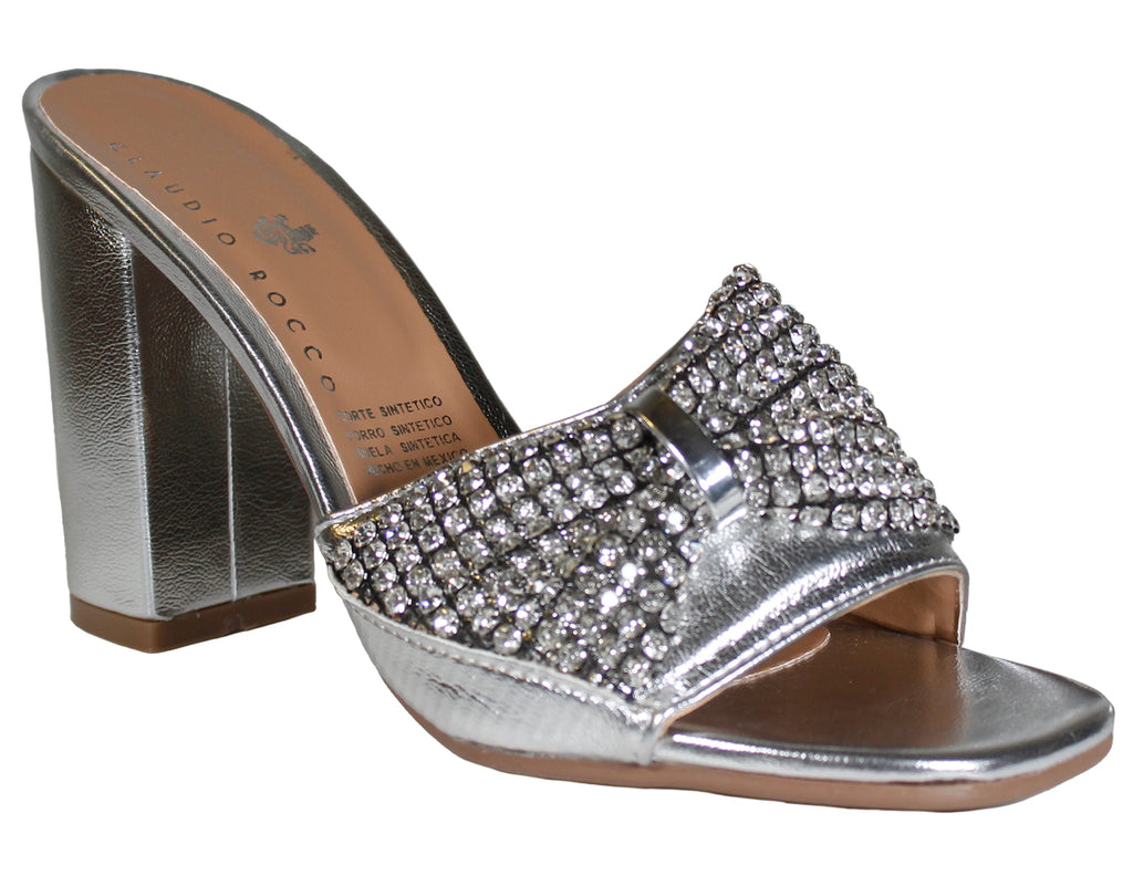 Sandalia Con Tacon Claudio Rocco Cr9090