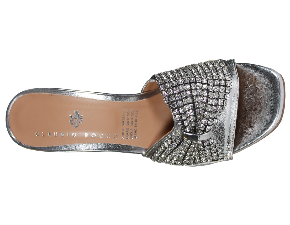 Sandalia Con Tacon Claudio Rocco Cr9090