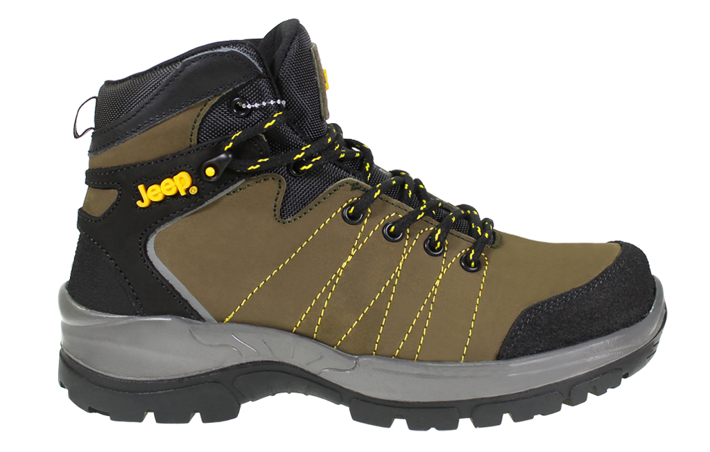 Botas Jeep Con Casquillo Senderismo Para Hombre 18006