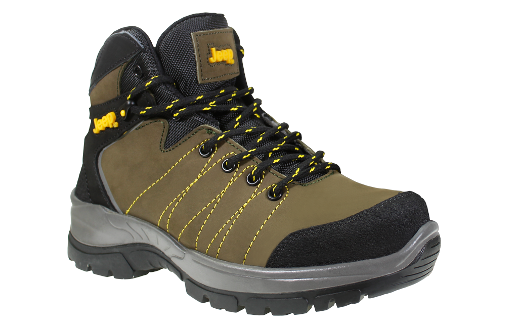 Botas Jeep Con Casquillo Senderismo Para Hombre 18006