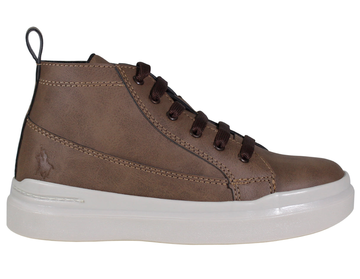Tenis Polo Club Para Niño Choclo  Pc1191