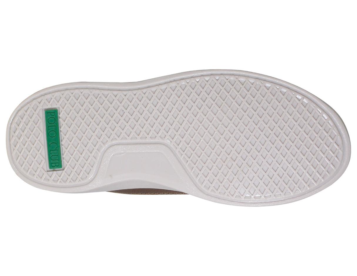 Tenis Polo Club Para Niño Choclo  Pc1191