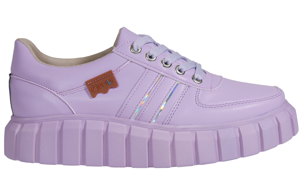 Tenis Mujer Pols Con Plataforma Pol8961